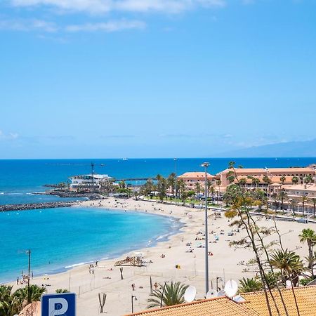 Апартаменты 1 1 Beautiful Seafront With Balcony And Wifi Лос Кристианос Экстерьер фото